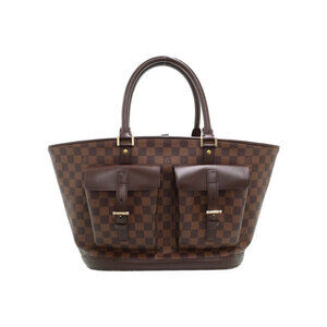 Louis Vuitton Damier Ebene Brown Manosque Tote Bag